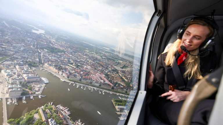 4 grinda looking over gamla stan curious