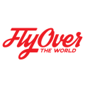 site icon fly over the world